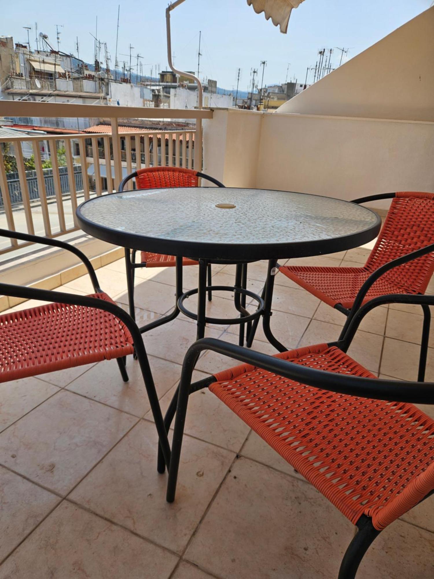 شقة Koukoufli Penthouse 2Bds سالونيك المظهر الخارجي الصورة